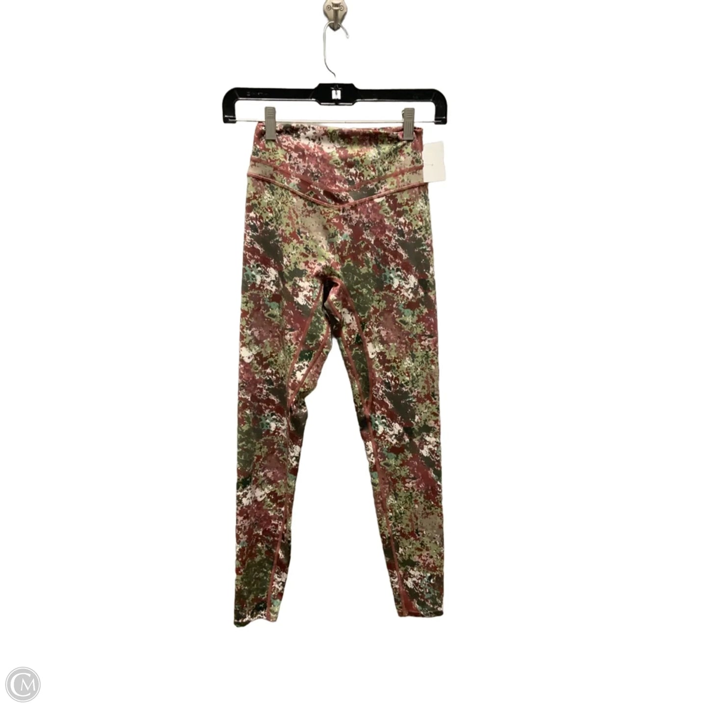 Athletic Leggings By Vitality In Green, Size: S