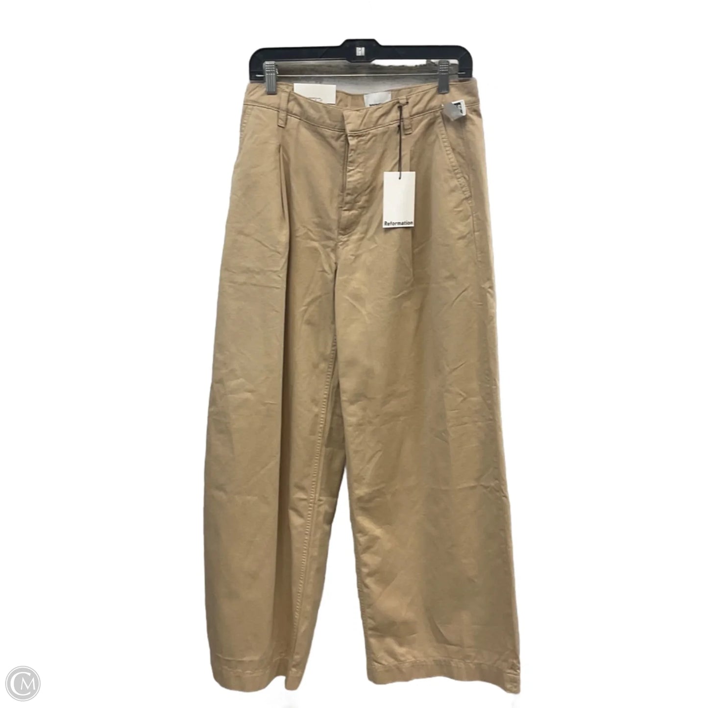 Pants Wide Leg By Reformation In Brown, Size: 4