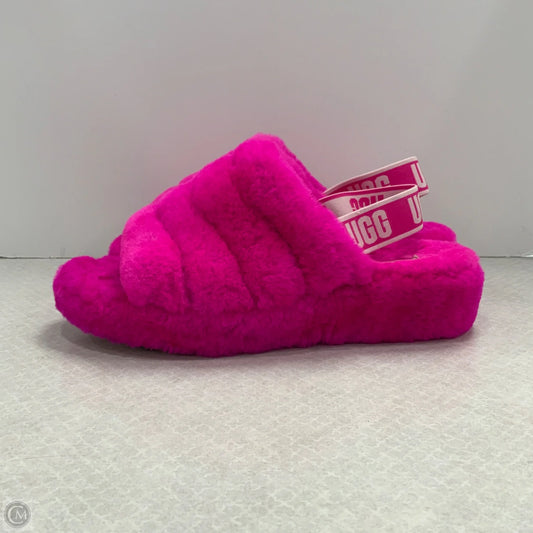 Slippers By Ugg In Pink, Size: 10