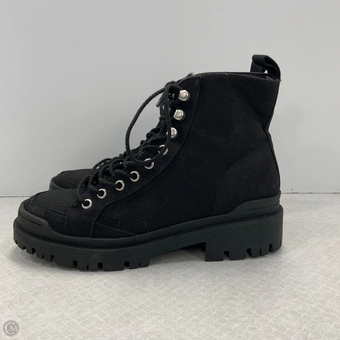 Boots Ankle Heels By Bp In Black, Size: 8