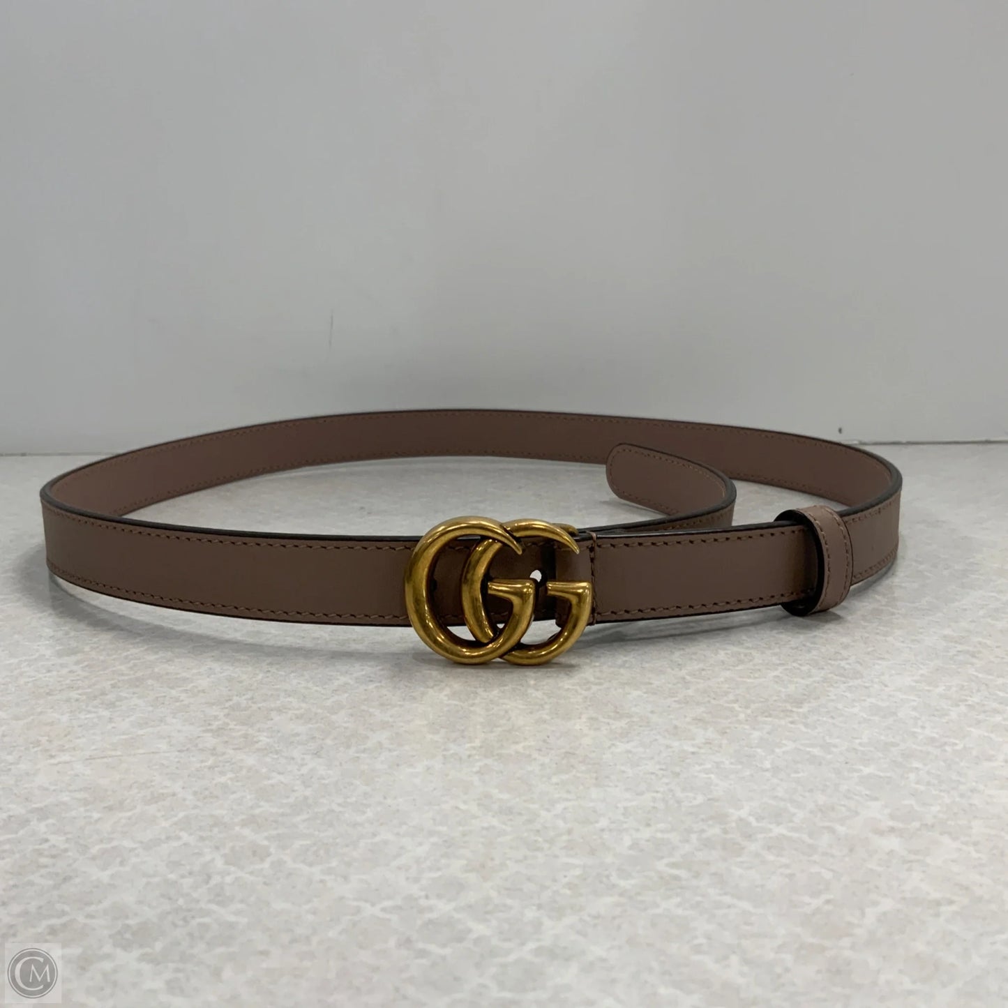 Belt Luxury Designer By Gucci, Size: Small
