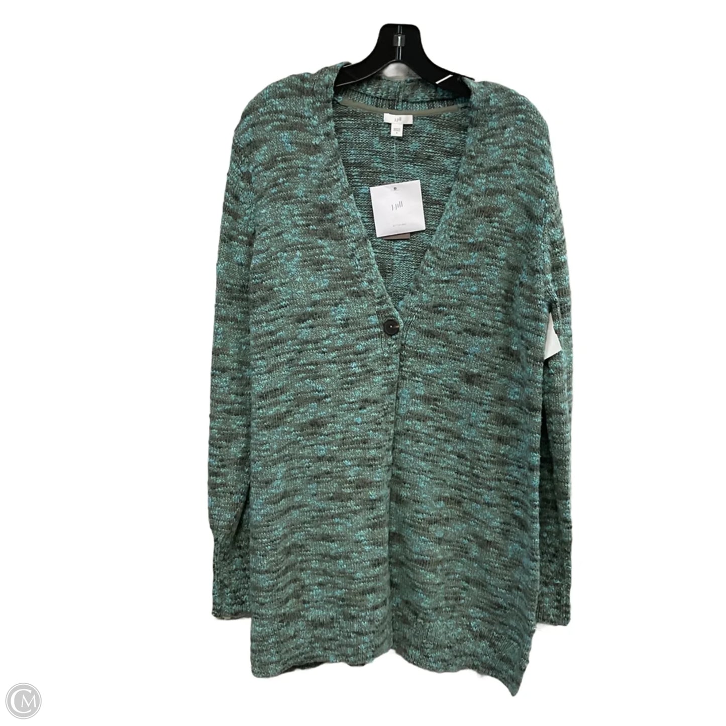 Sweater Cardigan By J. Jill In Blue, Size: S