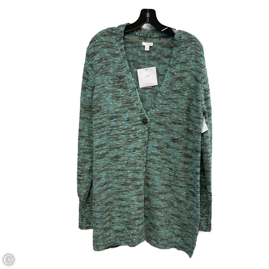 Sweater Cardigan By J. Jill In Blue, Size: S