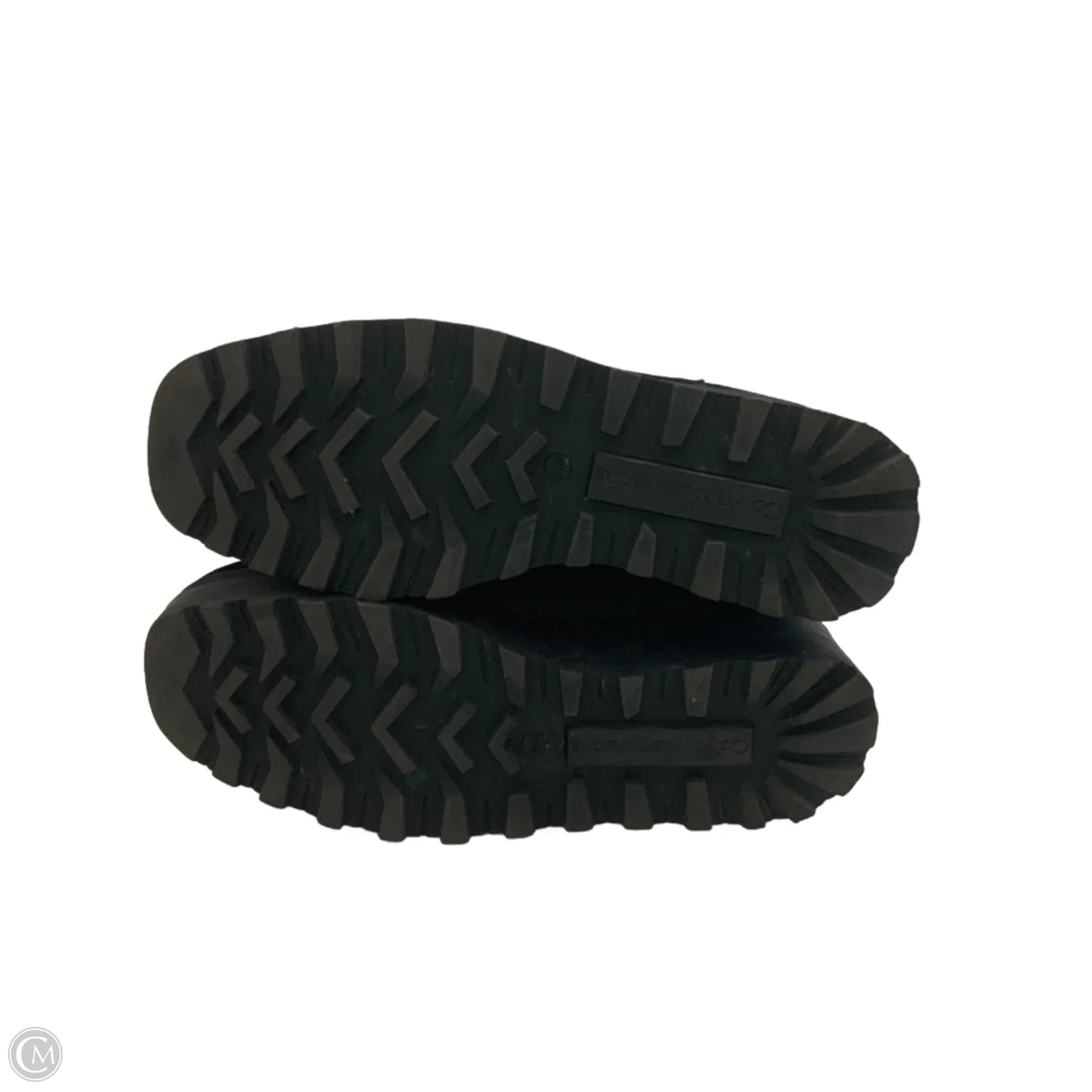 Boots Ankle Heels By Calvin Klein In Black, Size: 8.5