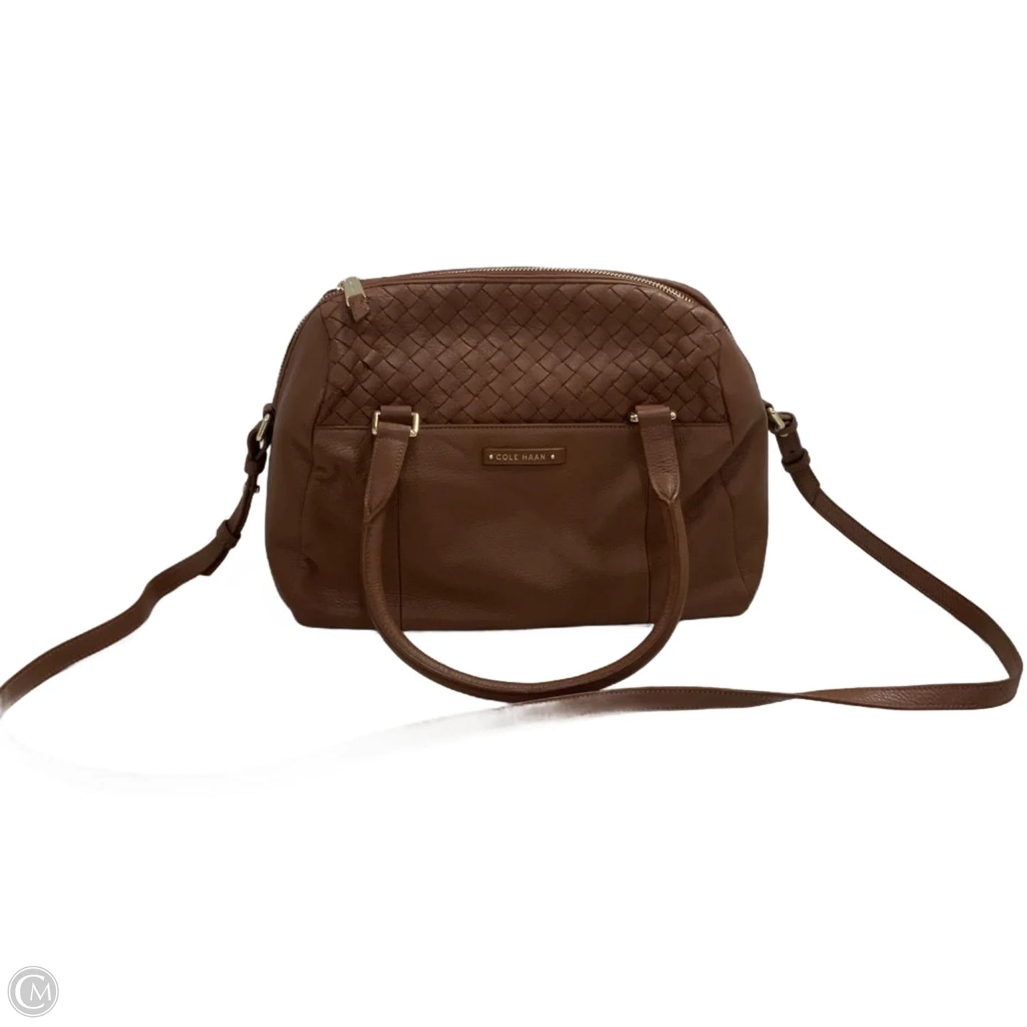 Handbag Leather By Cole-haan, Size: Medium