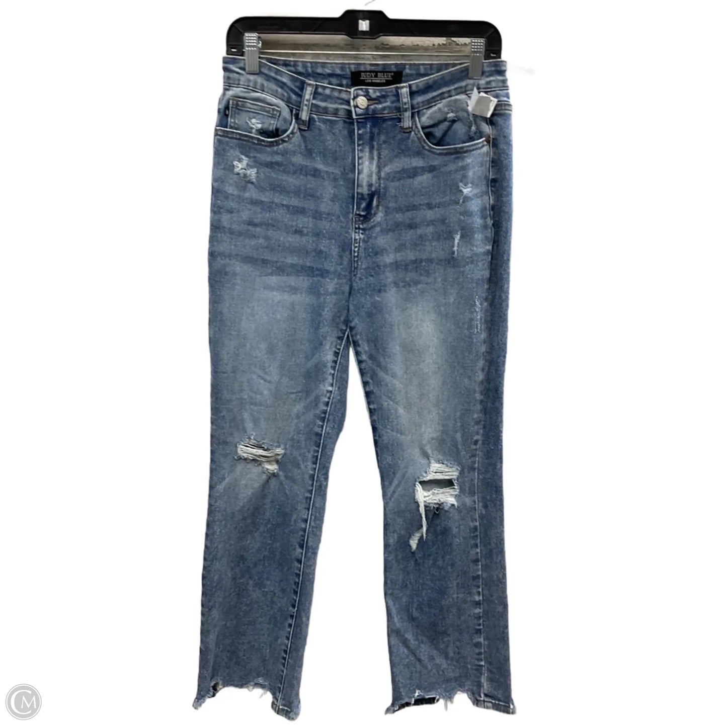 Jeans Boot Cut By Judy Blue In Blue Denim, Size: 8