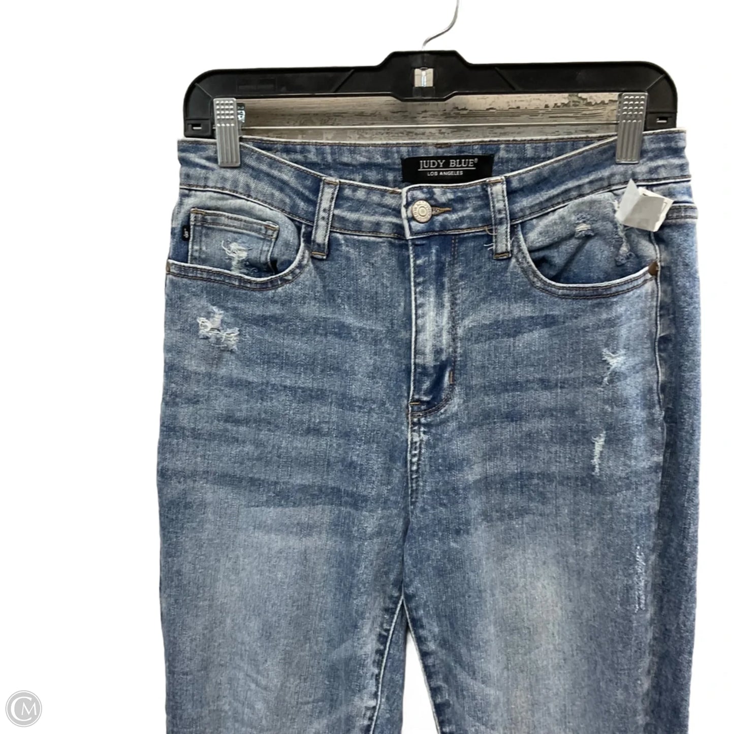 Jeans Boot Cut By Judy Blue In Blue Denim, Size: 8