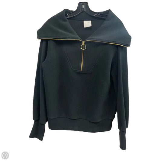 Sweatshirt Collar By Varley In Black, Size: S