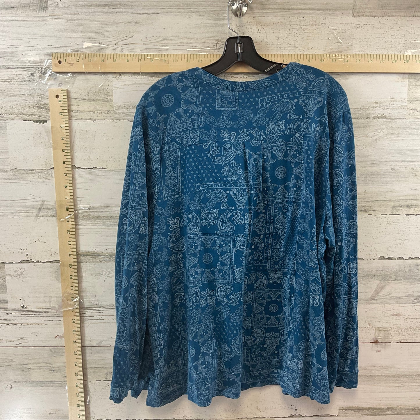 Top Long Sleeve By Style And Company  Size: 3x