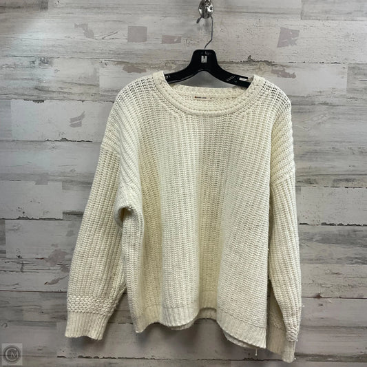 Sweater By Marine Layer In Cream, Size: Xl