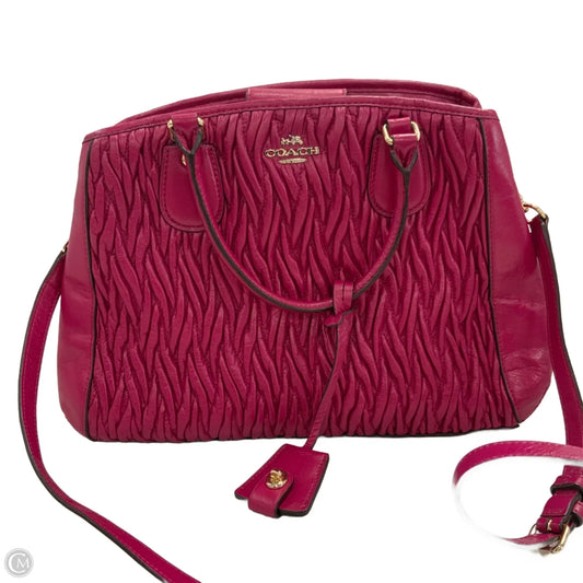 Handbag Designer By Coach, Size: Medium