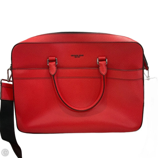 Laptop Bag Designer By Michael Kors, Size: Large