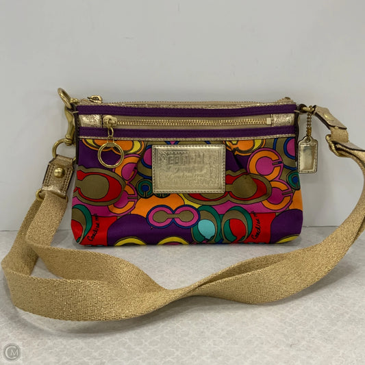 Crossbody Designer By Coach, Size: Small