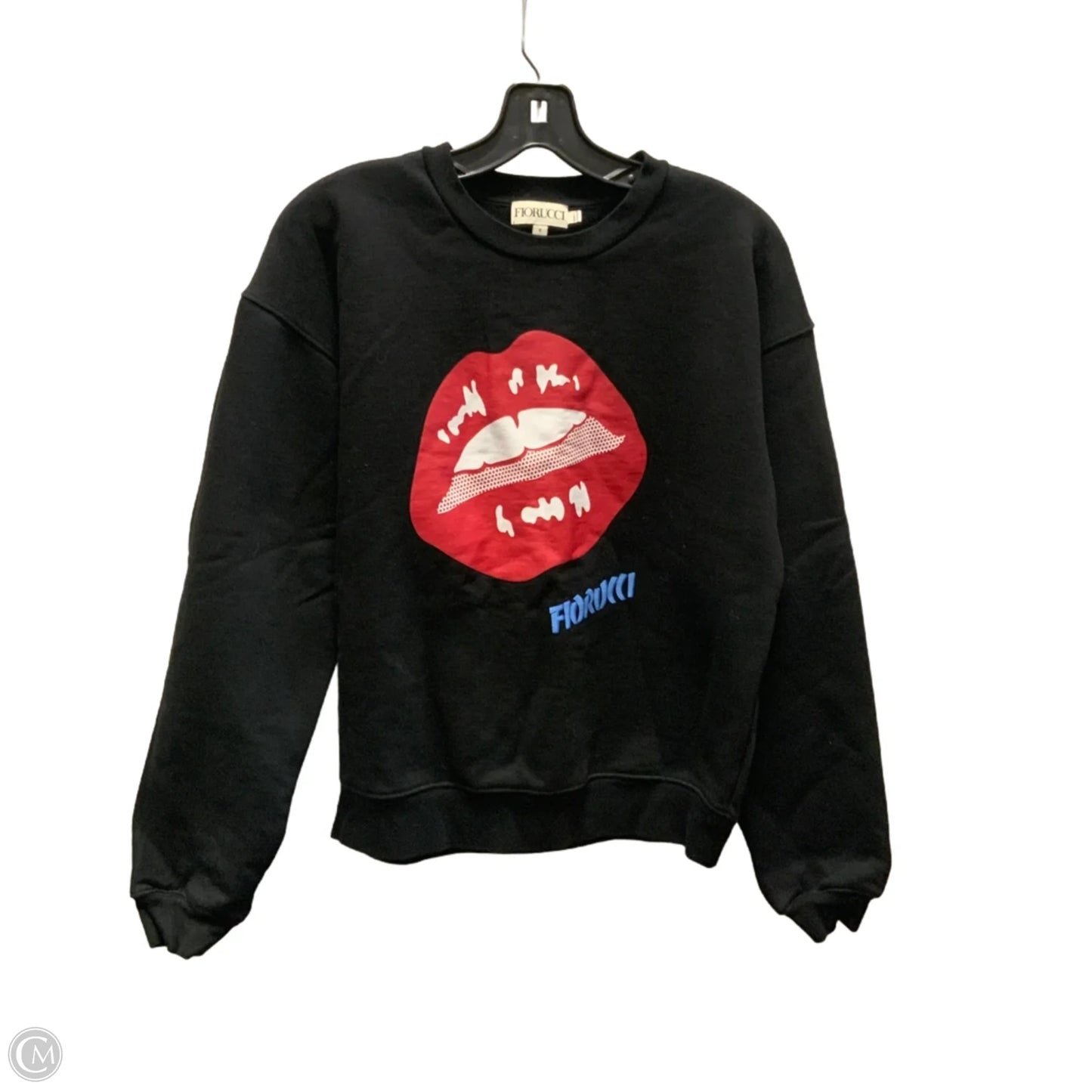 Sweatshirt Crewneck By Fiourucci In Black, Size: S