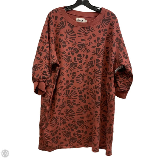 Dress Casual Short By Pact In Brown, Size: Xxl