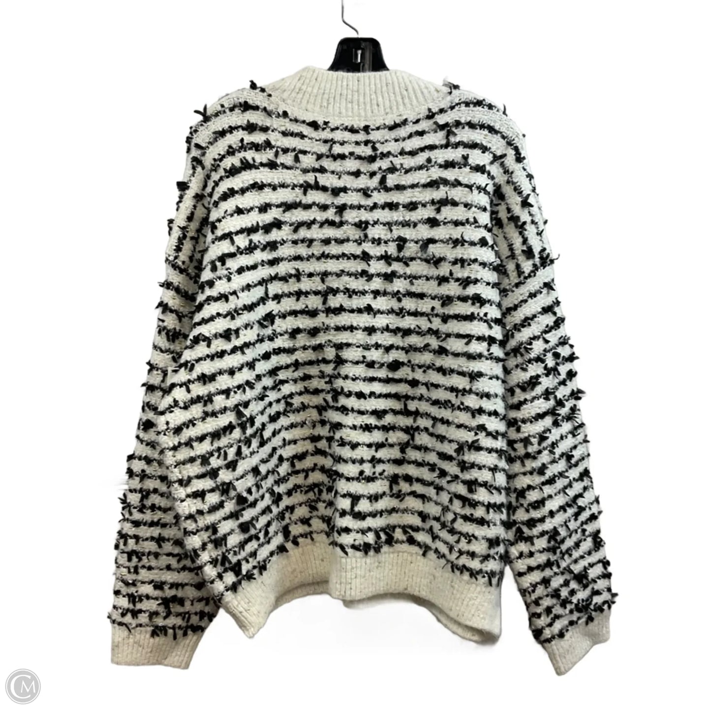 Sweater By Ann Taylor In White, Size: Xxl