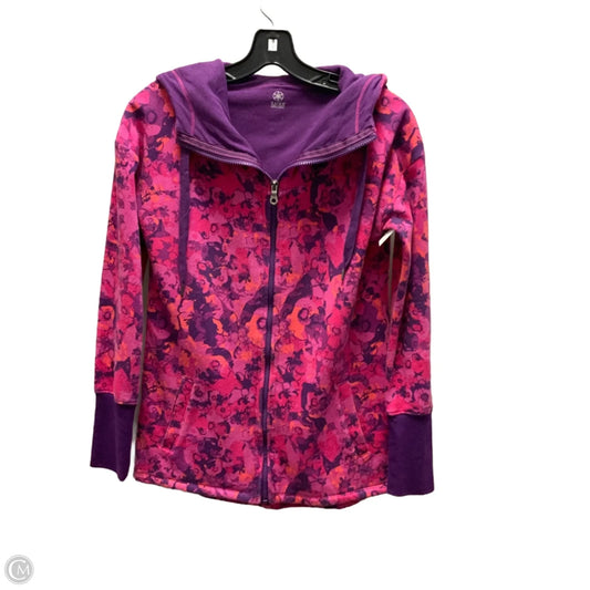 Athletic Jacket By Gaiam In Pink, Size: Xs