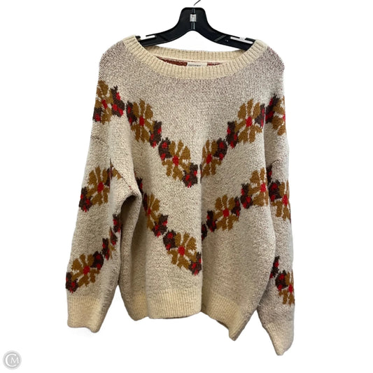 Sweater By Andthewhy In Cream, Size: M / L