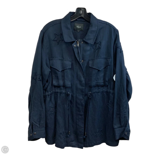 Jacket Other By Rails In Blue, Size: L