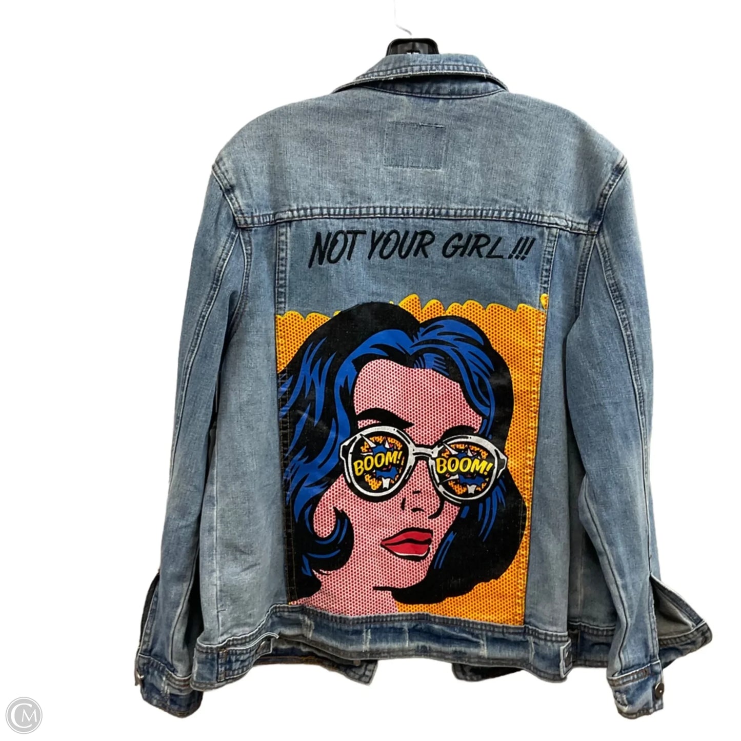 Jacket Denim By Gianni Bini In Blue Denim, Size: M