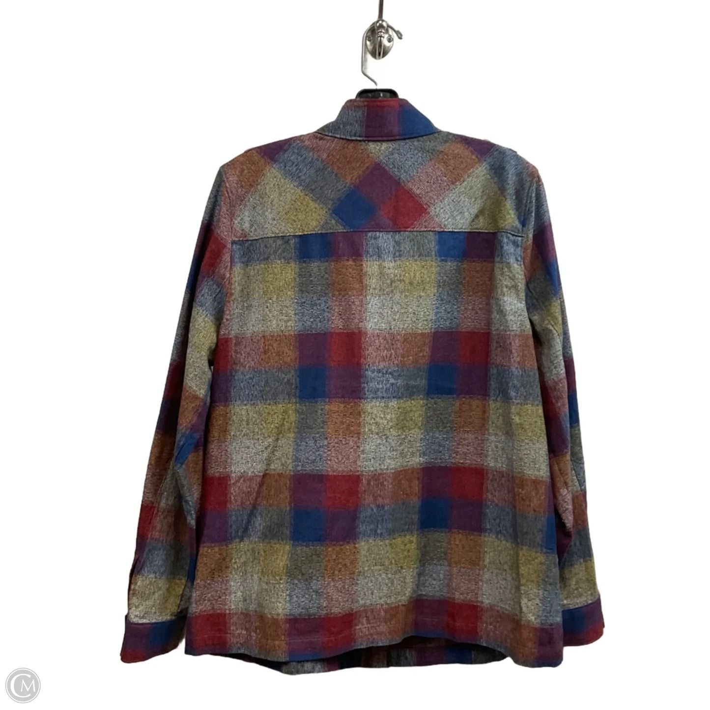 Jacket Other By Cabi In Blue & Red, Size: L