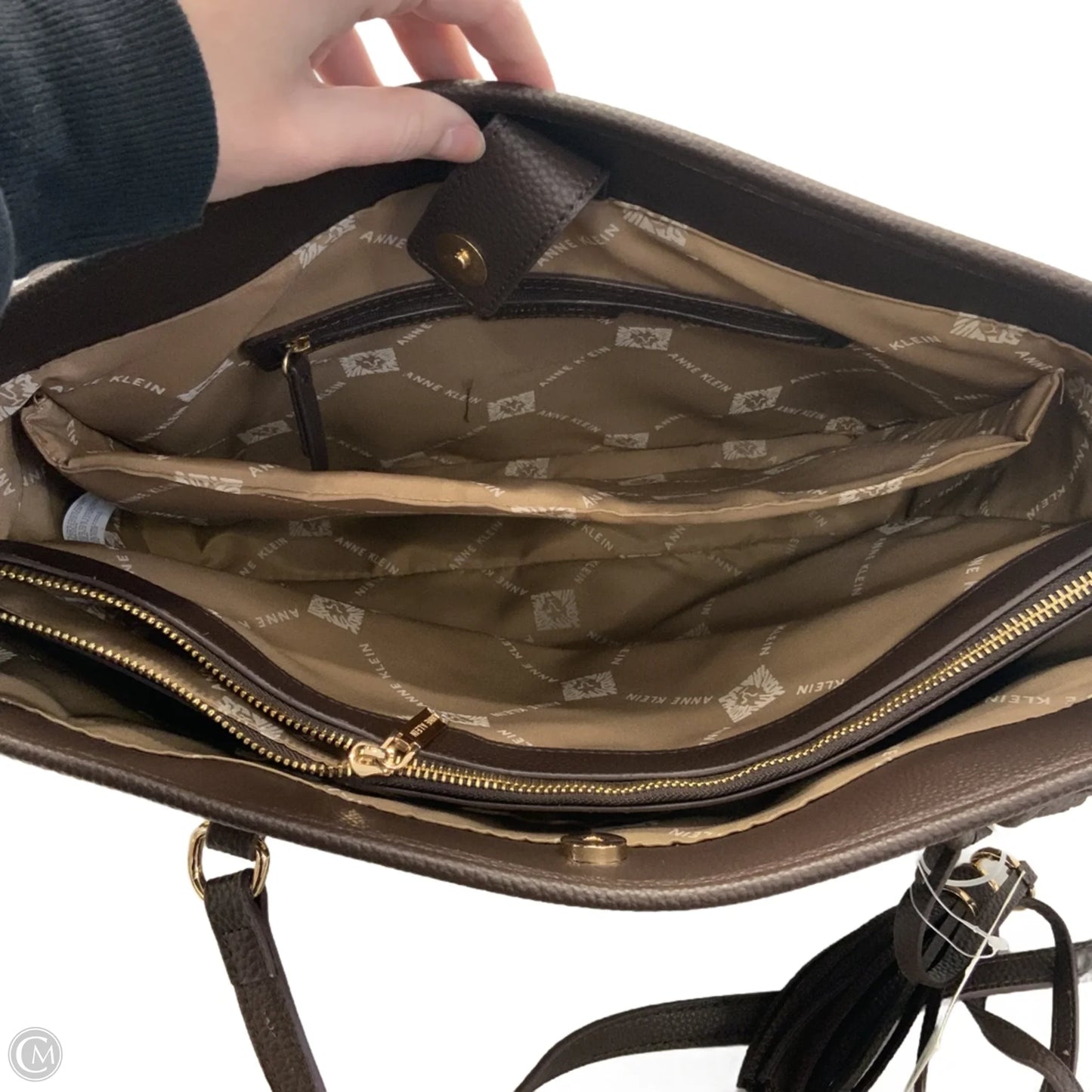 Handbag By Anne Klein, Size: Large