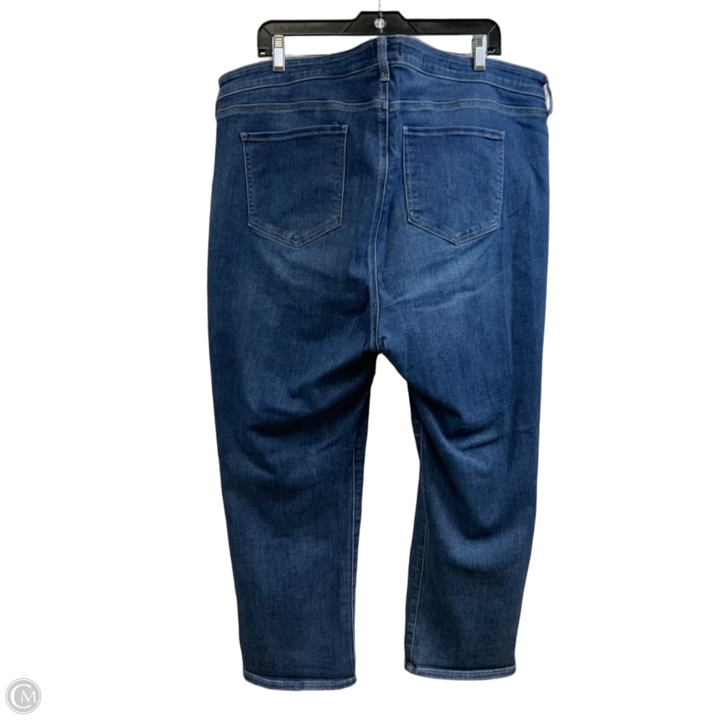 Jeans Straight By Not Your Daughters Jeans In Blue Denim, Size: 22