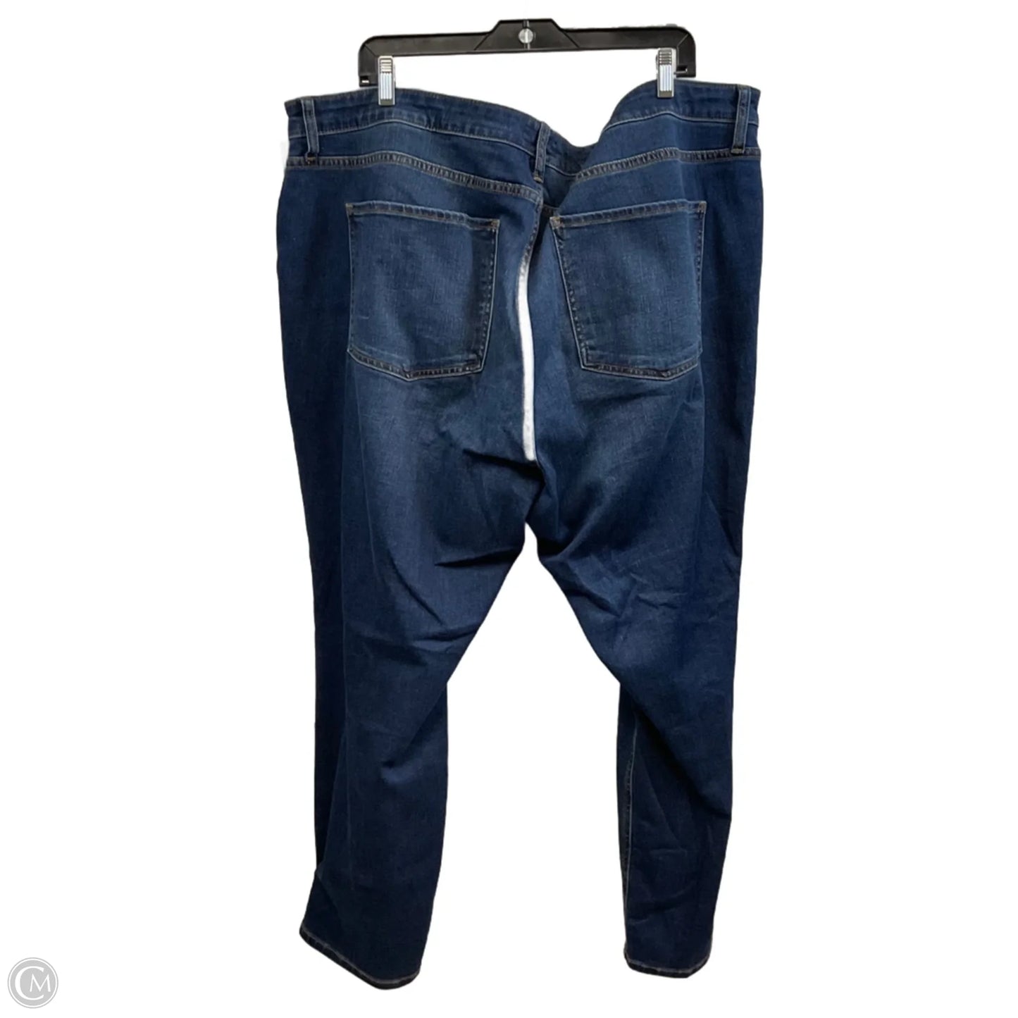 Jeans Straight By Kut In Blue Denim, Size: 22