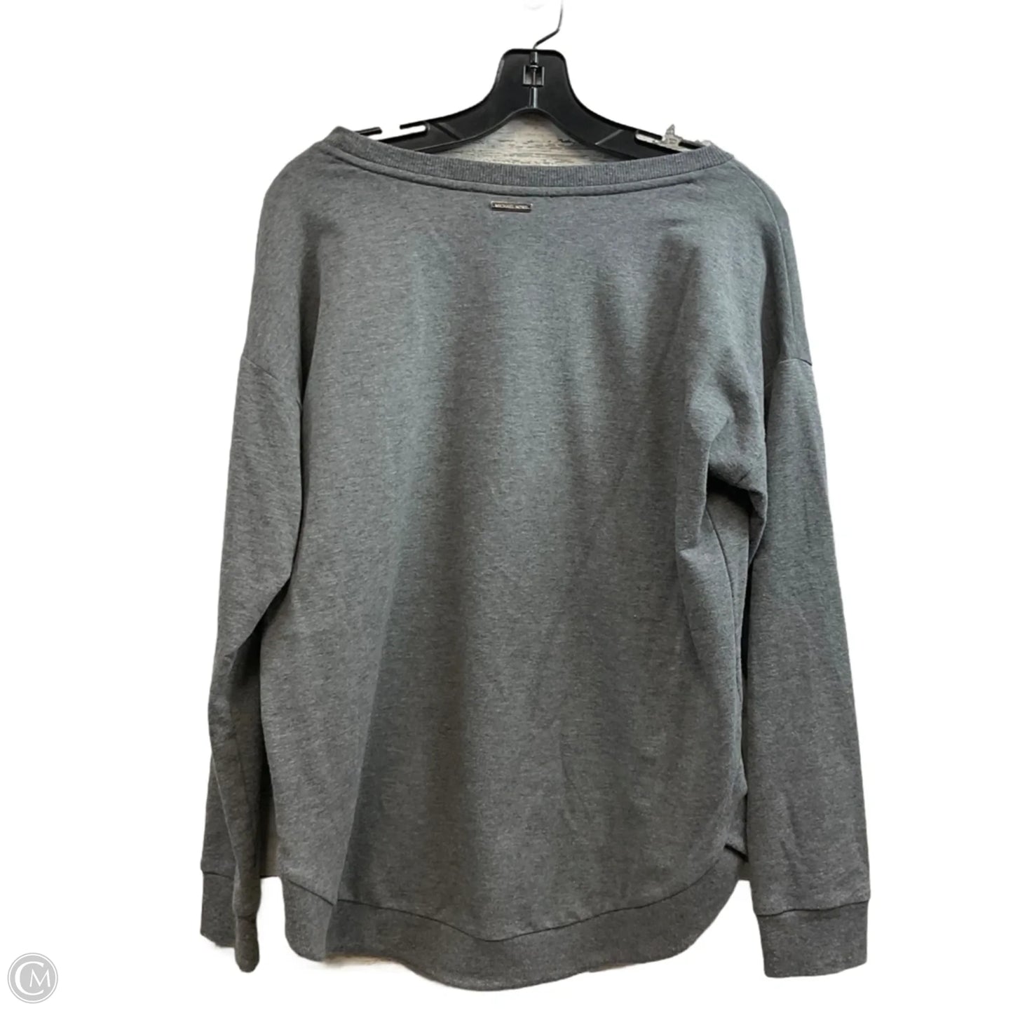 Top Long Sleeve By Michael By Michael Kors In Grey, Size: M
