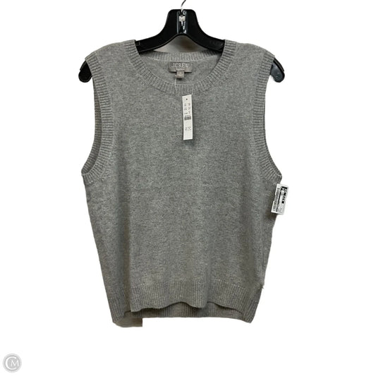 Vest Sweater By J. Crew In Grey, Size: M