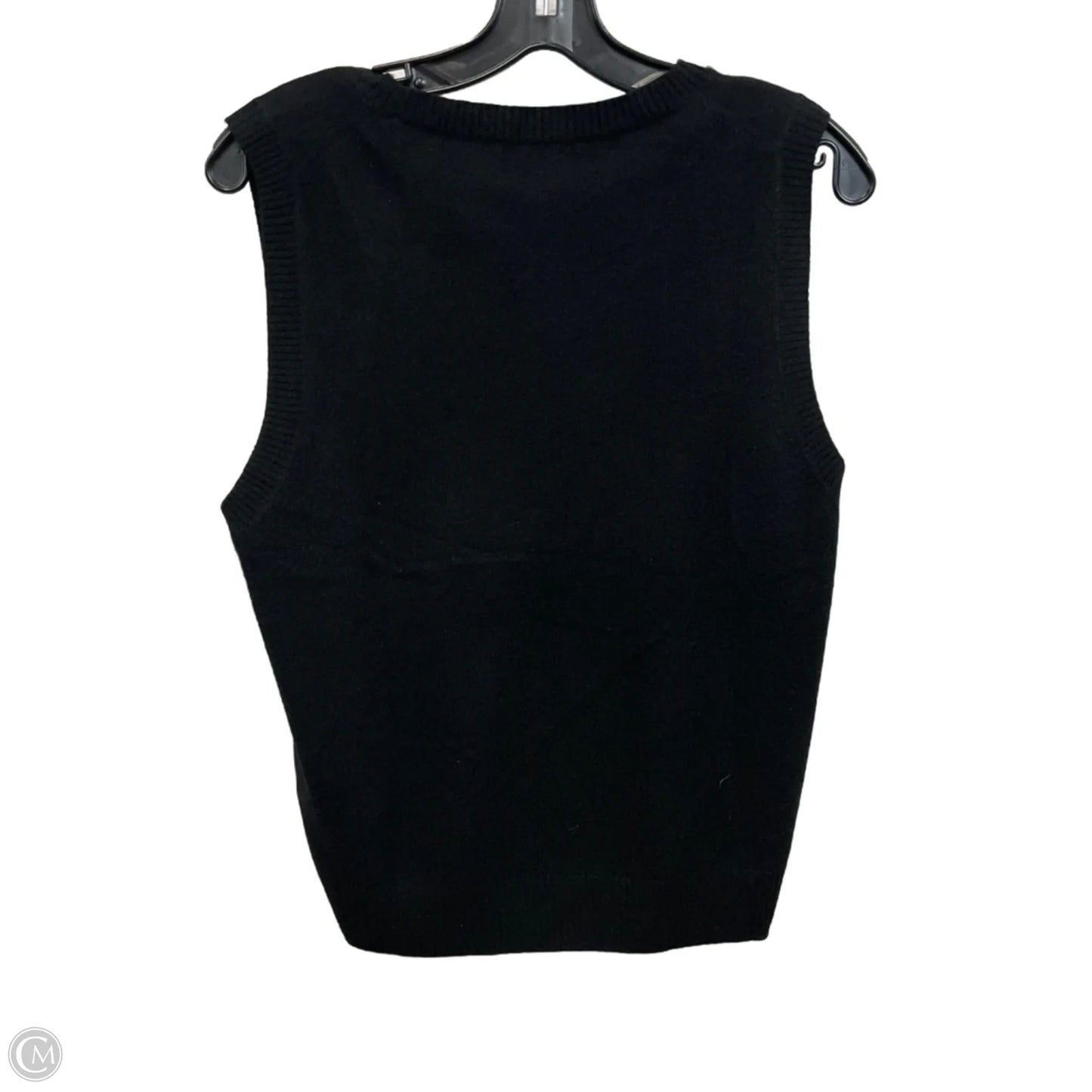 Vest Sweater By J. Crew In Black, Size: M