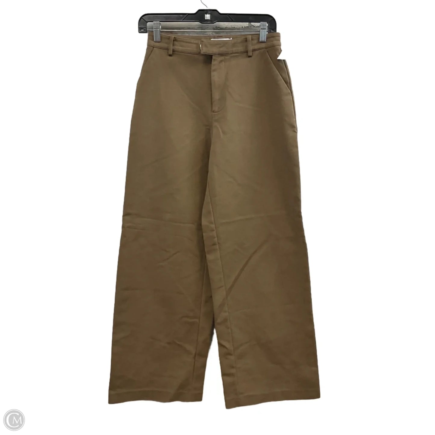 Pants Wide Leg By Good American In Green, Size: 0