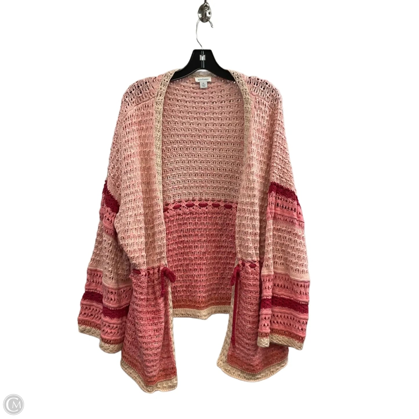 Sweater Cardigan By Sundance In Pink, Size: Xl