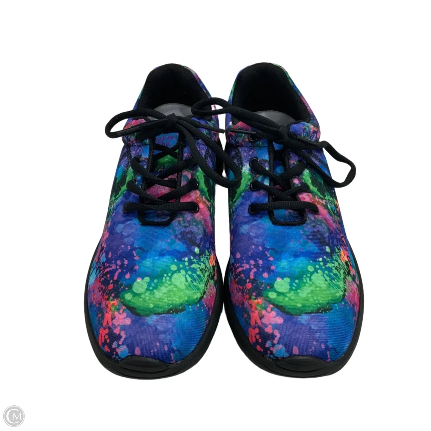 Shoes Sneakers By Yes We Vibe In Blue, Size: 8.5