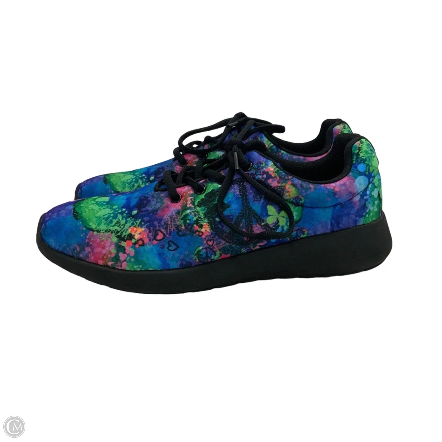 Shoes Sneakers By Yes We Vibe In Blue, Size: 8.5