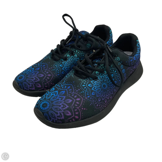 Shoes Sneakers By Yes We Vibe In Blue, Size: 8.5