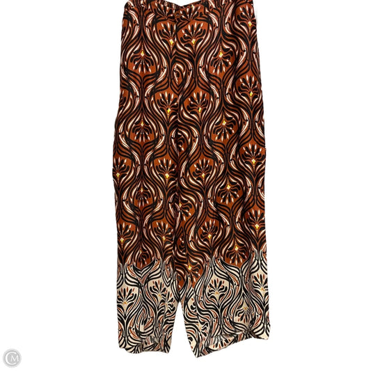 Pants Wide Leg By Anthropologie In Brown, Size: 20
