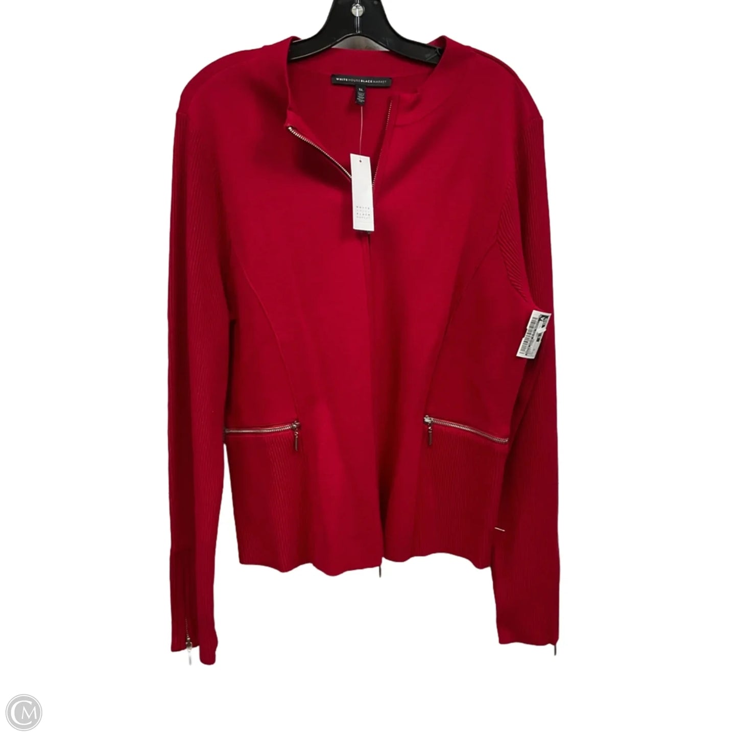 Jacket Other By White House Black Market In Red, Size: Xl