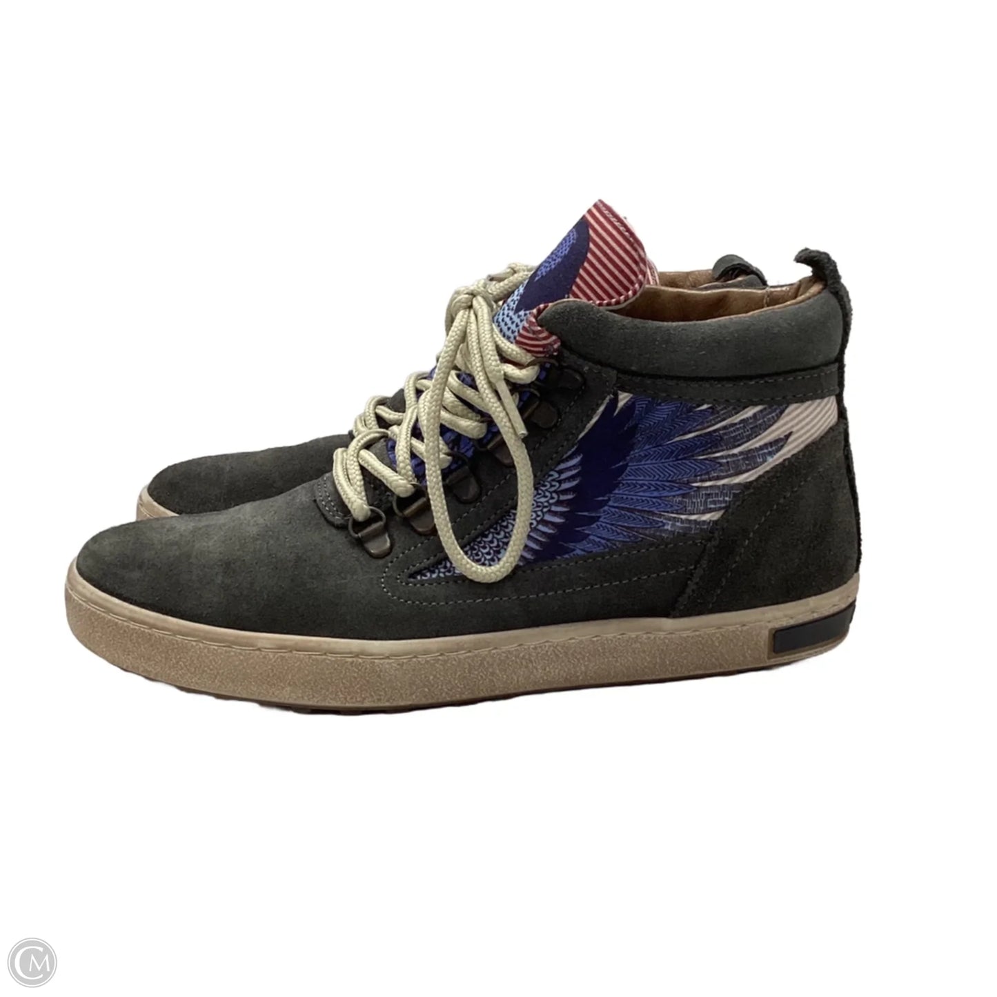 Shoes Sneakers By Inkkas In Grey, Size: 10
