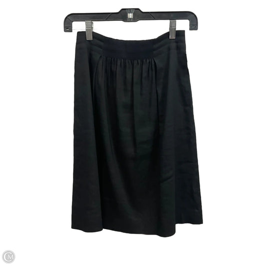 Skirt Designer By Lafayette 148 In Black, Size: Sp