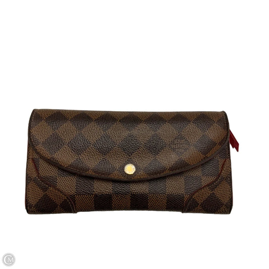 Wallet Luxury Designer By Louis Vuitton, Size: Medium