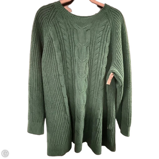 Sweater By J. Jill In Green, Size: 2x