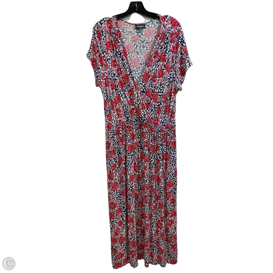 Dress Casual Maxi By Modcloth In Red, Size: Xl