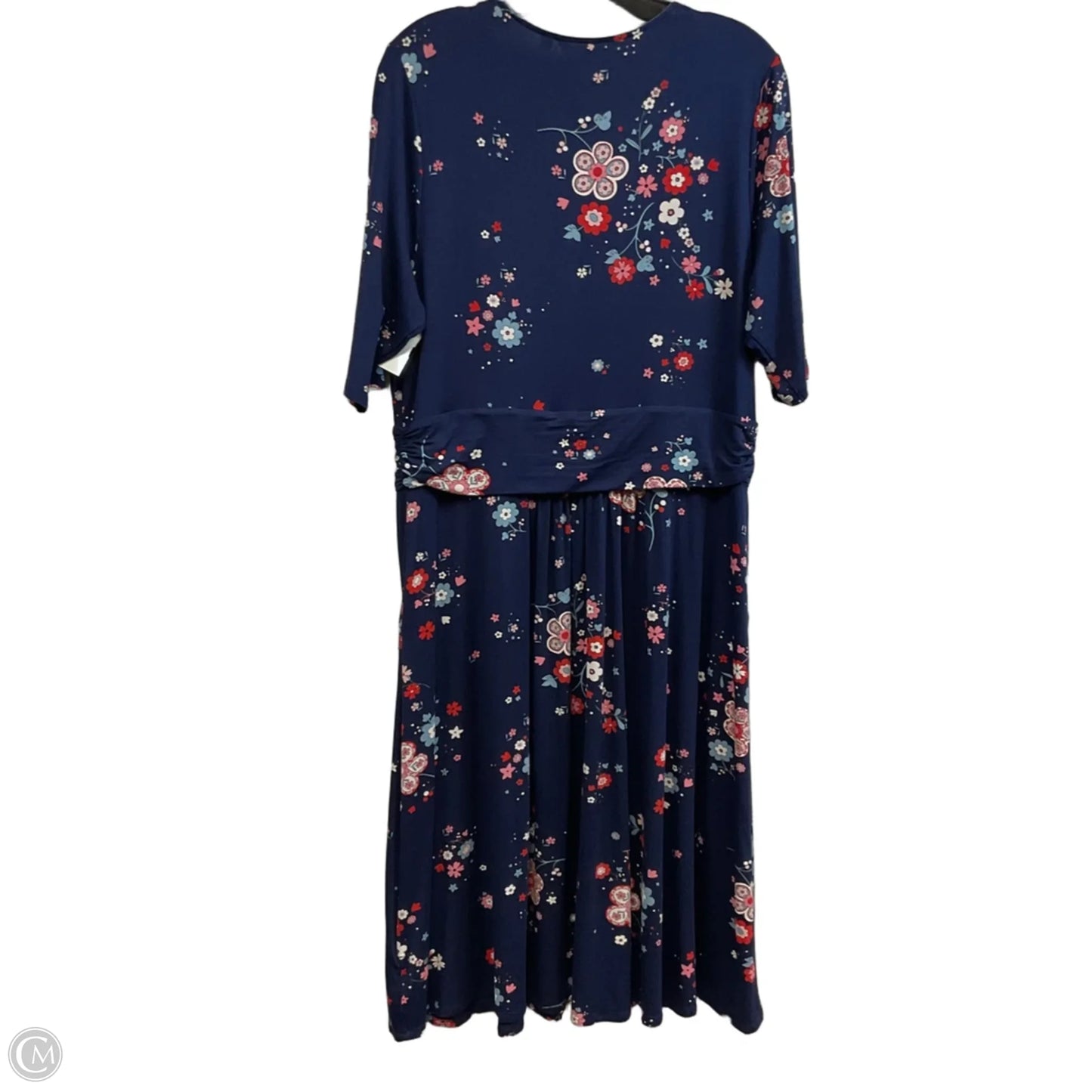 Dress Casual Midi By Boden In Blue, Size: L