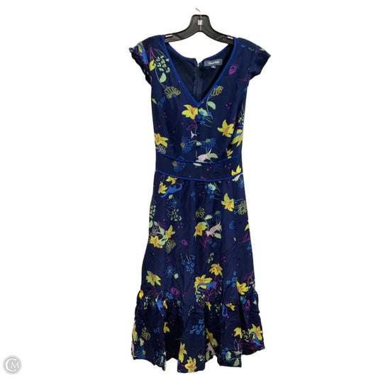 Dress Casual Midi By Modcloth In Blue, Size: 1x