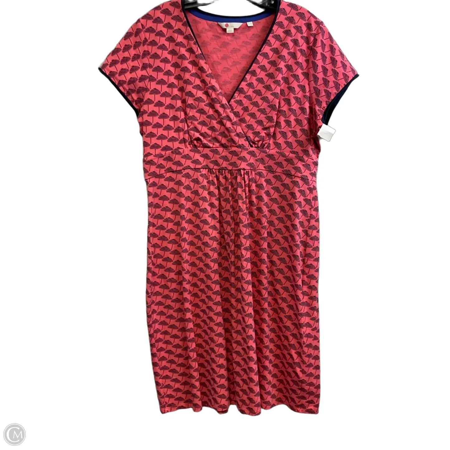 Dress Casual Midi By Boden In Pink, Size: L