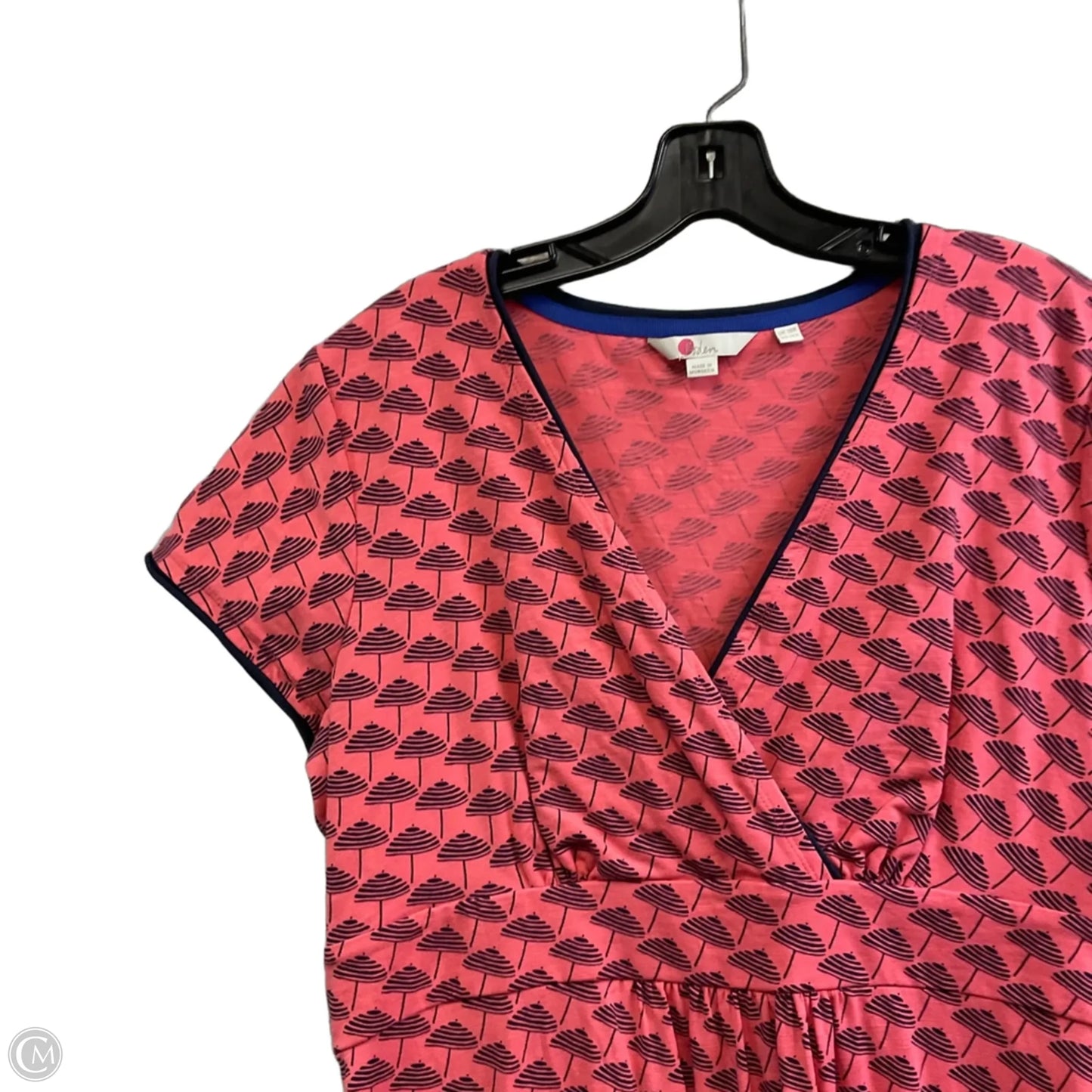 Dress Casual Midi By Boden In Pink, Size: L