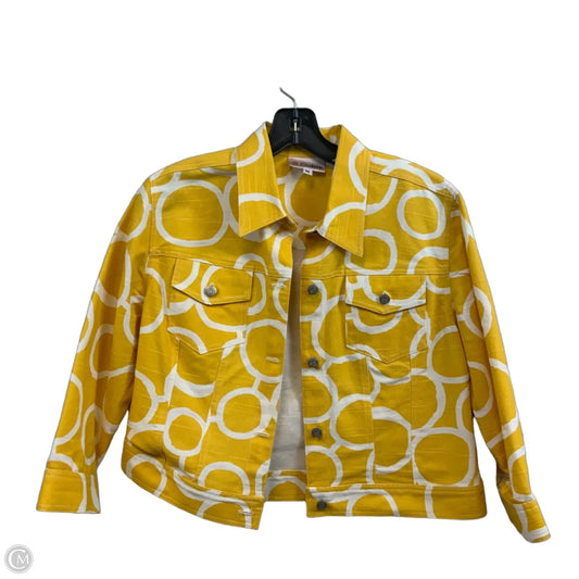Jacket Denim By 3 SISTERS In Yellow, Size: M