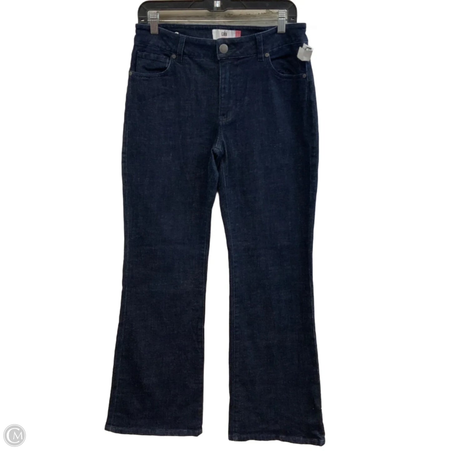 Jeans Wide Leg By Cabi In Blue Denim, Size: 4