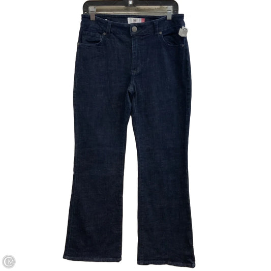 Jeans Wide Leg By Cabi In Blue Denim, Size: 4
